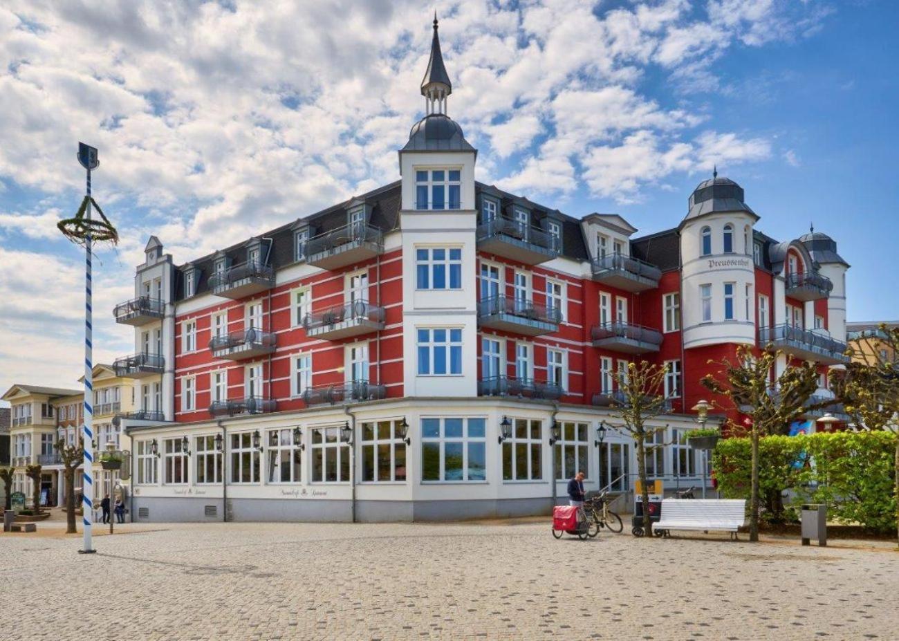Strand- Und Wellnesshotel Preussenhof ツィノヴィッツ エクステリア 写真